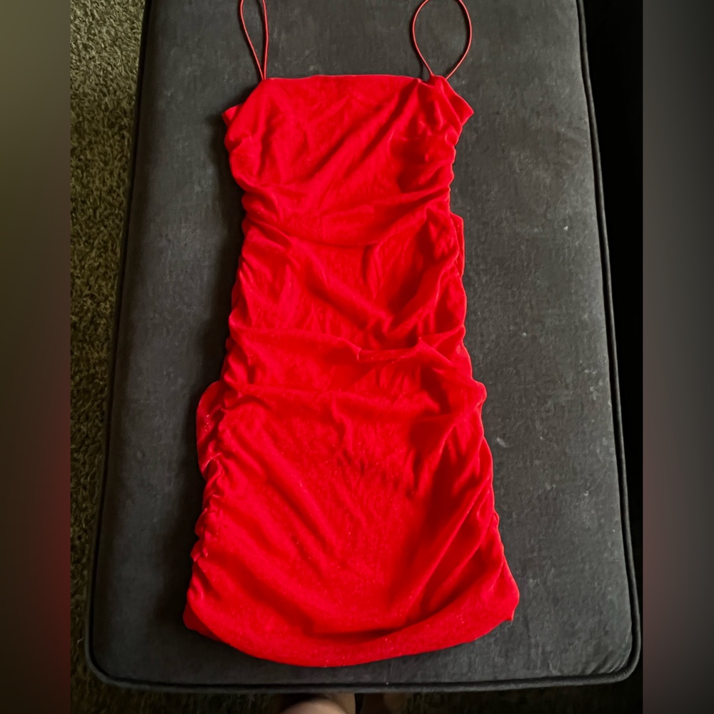 Red dress